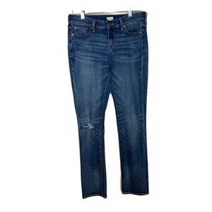 J.Crew Distressed Skinny Stretch Blue Jeans Women’s 26